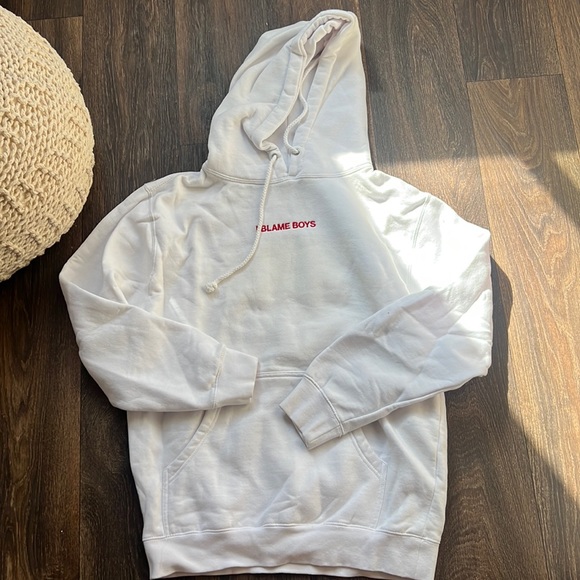 I BLAME BOYS LOGO HOODIE SWEATSHIRT - Picture 2 of 5